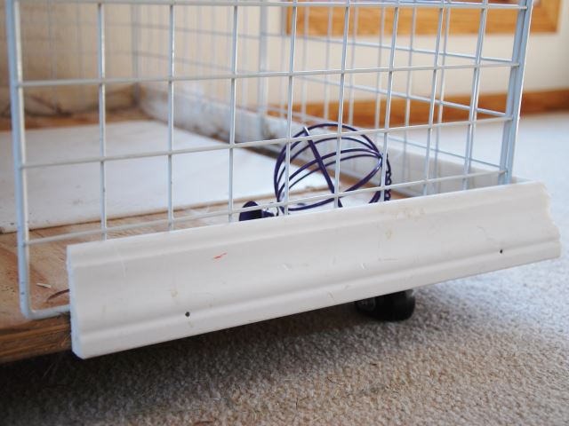 Diy rabbit cheap indoor cage